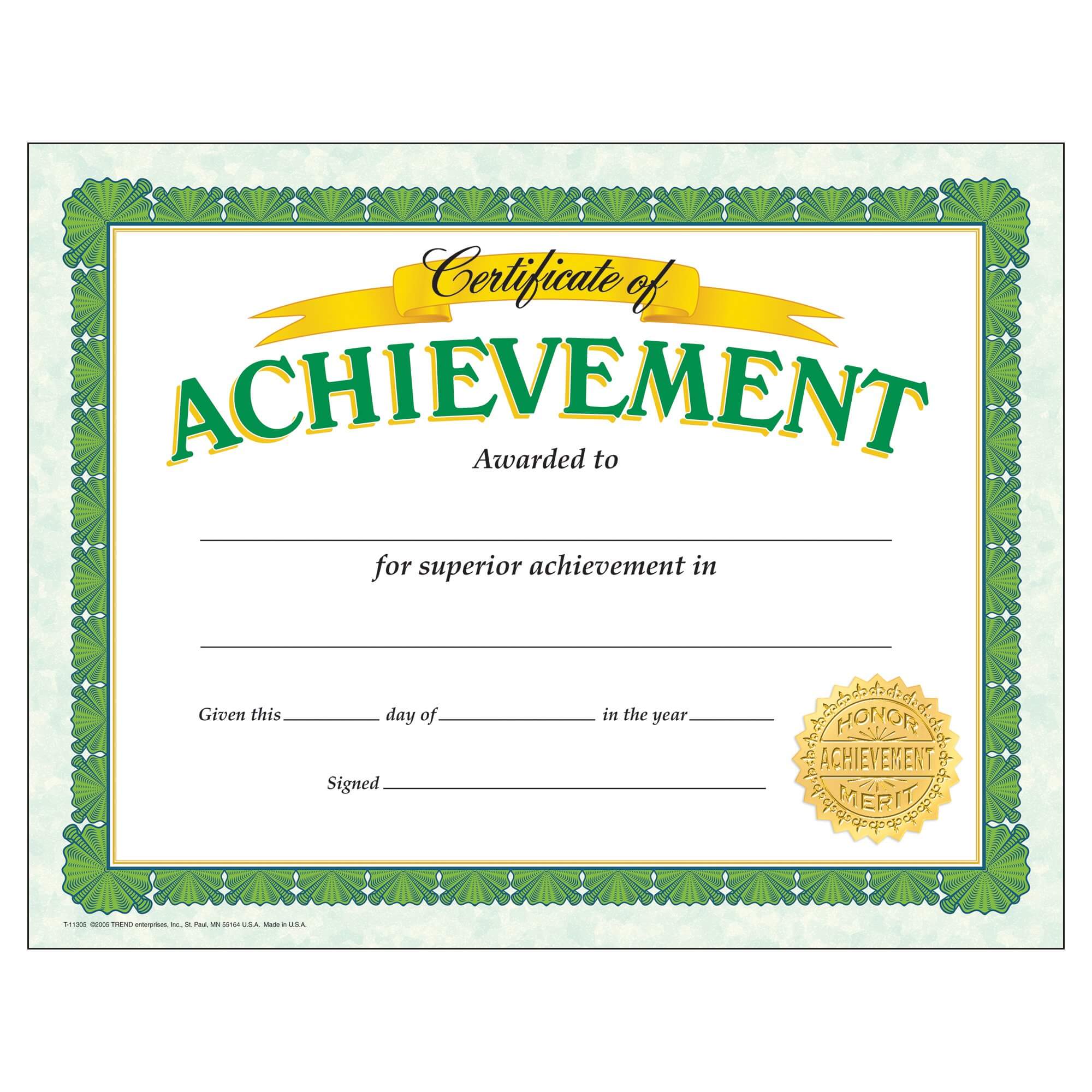 Achieve Certification